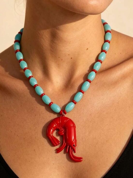 Anthropologie Jewelry - Shrimp Necklace S1431